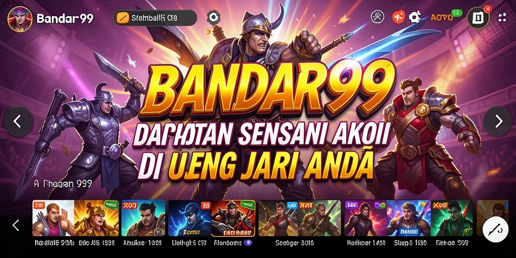 Screenshot menunjukkan aksi seru dalam BANDAR99 yang memukau.