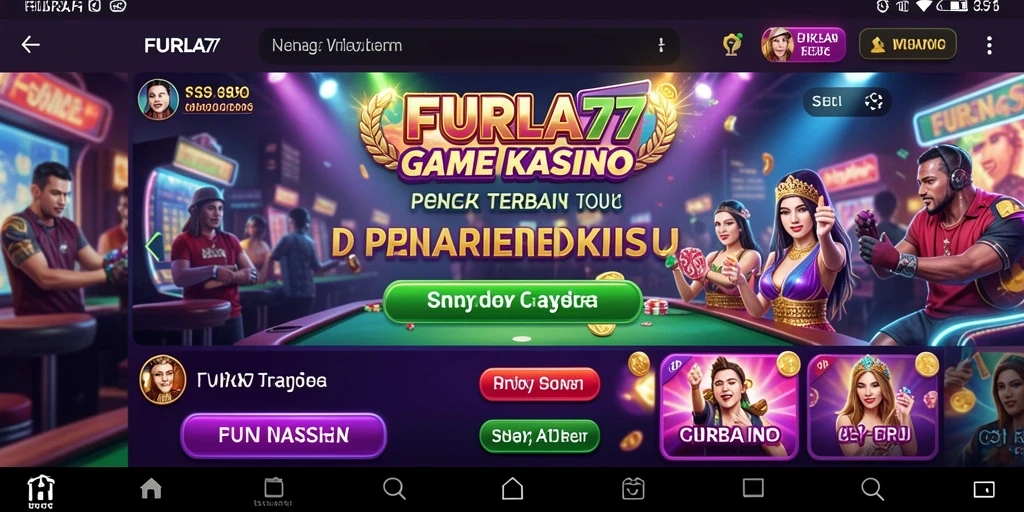 Tangkapan layar gameplay FURLA77 yang penuh aksi di kasino.