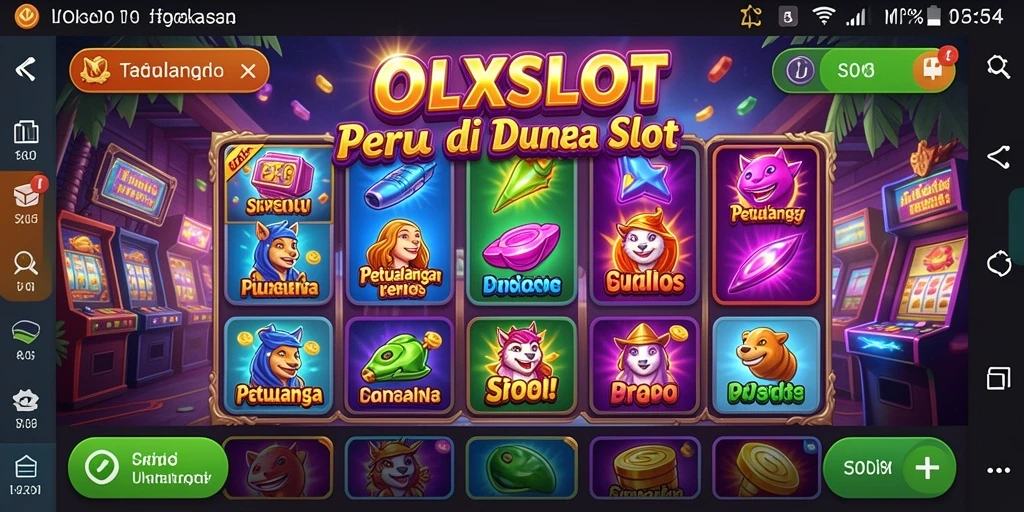 Tampilan gameplay OLXSLOT yang menarik dan penuh petualangan.