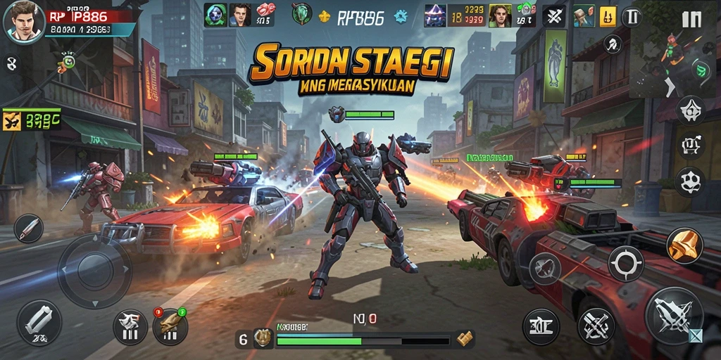 Screenshot gameplay SLG yang seru dan mendebarkan.